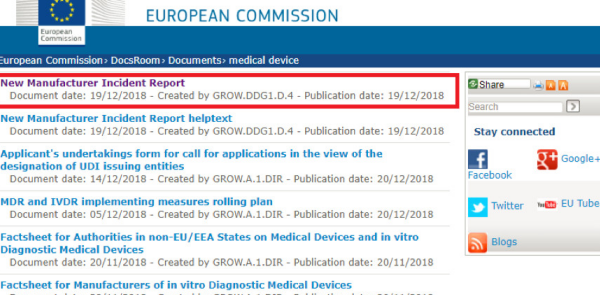 如何檢索醫(yī)療器械CE認證法規(guī)及標(biāo)準(zhǔn)